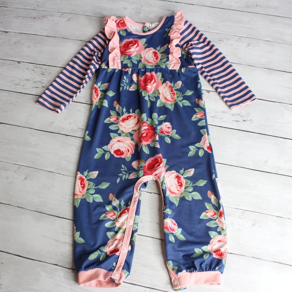 Little Millie Baby Girl's One Piece Jumpsuit Romper Size 18 Months